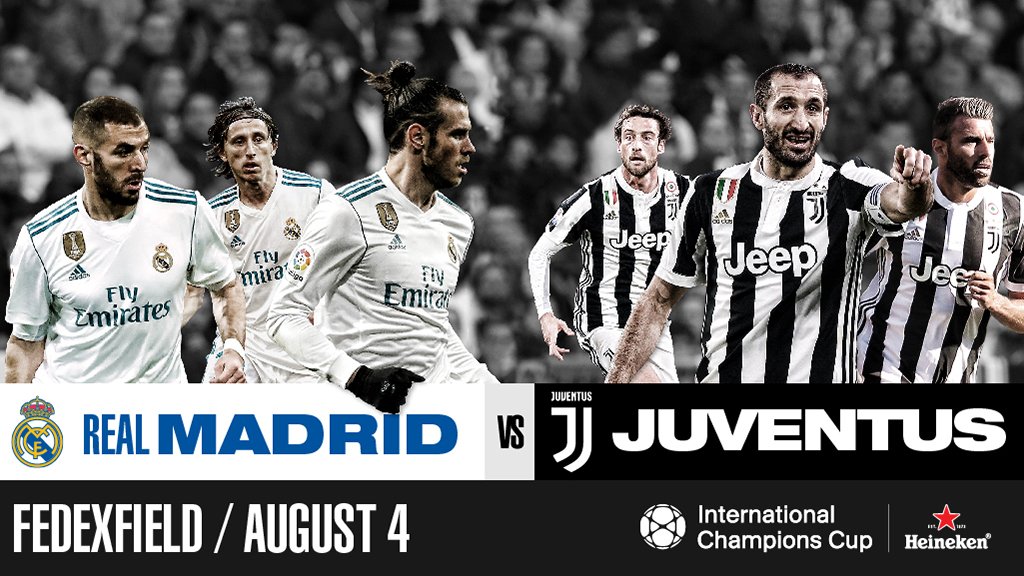 real madrid international champions cup 2018