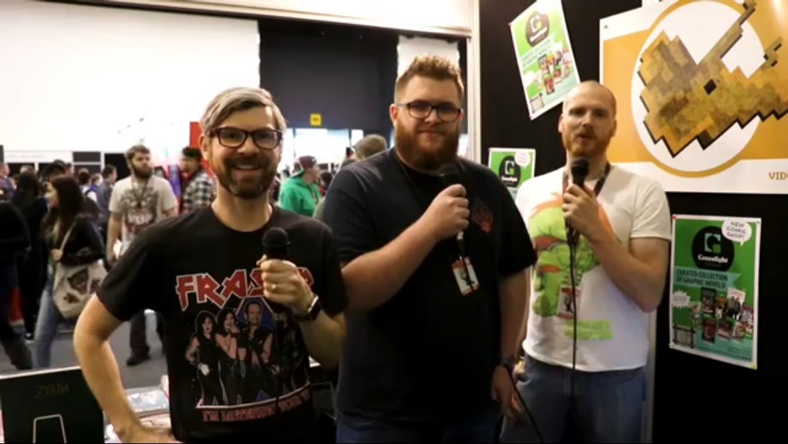 tbxgames's tweet photo. During #AVCON2018 , Tyson had a chat with the boys from @HackTheDino about all things Toybox Games and Primordials Fireborn!
Link: https://t.co/L4c81Cw9OP
.
.
.
.
#ToyboxGamesStudios #IndieGames #PrimordialsFireborn #AVCON2018 #HackTheDino https://t.co/7ln7x0CFmF