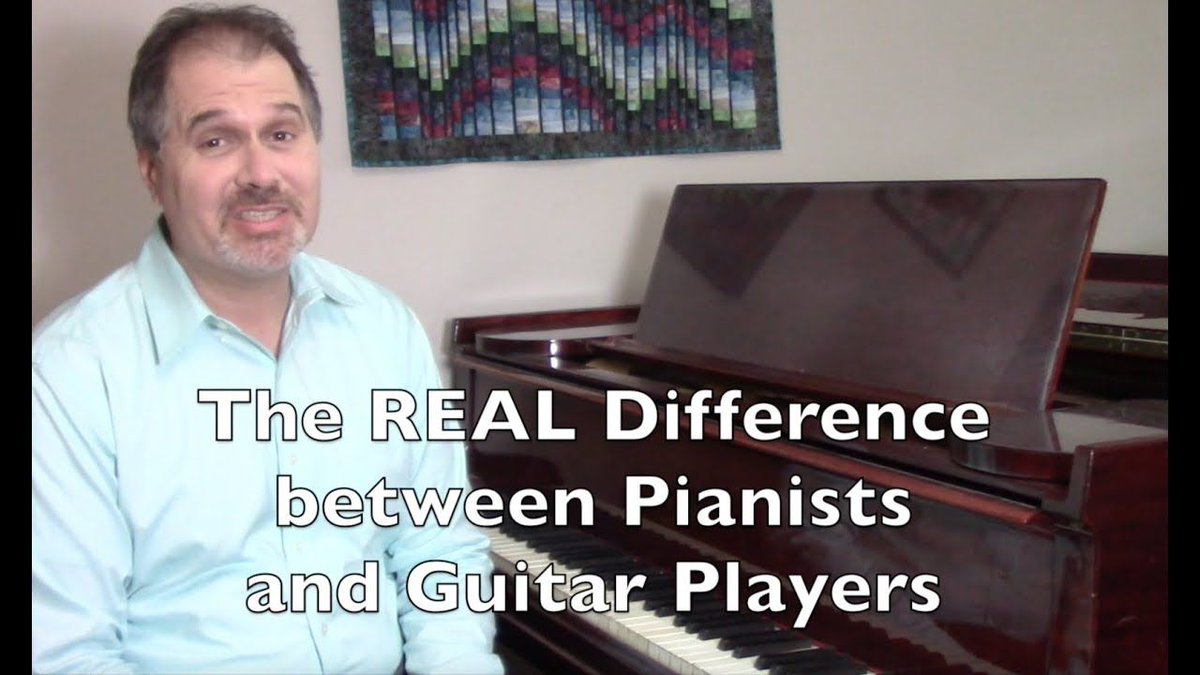 AHallMusic96's tweet photo. The REAL difference between pianists and guitar players!
https://t.co/Q4OXWEPvtw https://t.co/giG5VhxtQn