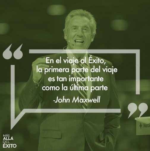 MasAllaDelExito's tweet photo. ¡Bienvenidos a la cuenta del programa "Más allá del Éxito" del Dr. John Maxwell! Aquí encontrarán recursos que para que alcancen el objetivo de ser más exitosos, vivir una vida con propósito y marcar una diferencia. 
#MásAlláDelÉxito #JohnMaxwell #Éxito #MejorVida https://t.co/IwZMUzlDnW