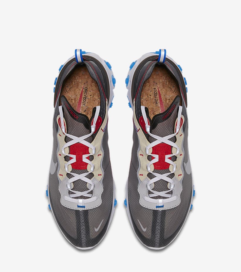 SOLELINKS's tweet photo. Official Images of Nike React Element 87 'Dark Grey /Pure Platinum/ Photo Blue' releasing on August 14th. Thoughts? https://t.co/P0As3wGOwO