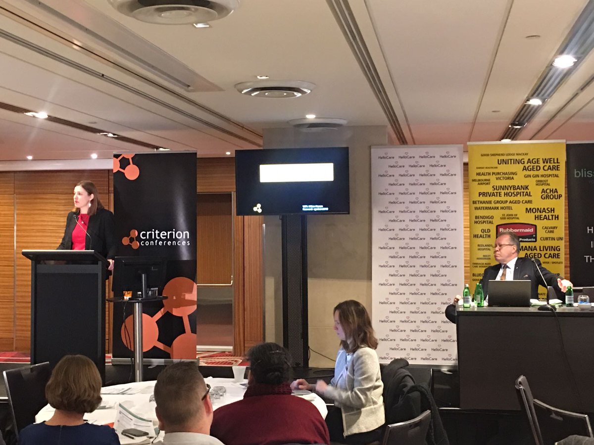 HelloCareAU's tweet photo. "In its current form it is broken [ACFI]"... "We need to focus more on the individual.. our measurement systems need to adjust to that and be more innovative" @JulieCollinsMP Shadow Minister for Ageing &amp; Mental Health @COTAAustralia @CriterionConfs #agedcarechoice https://t.co/V4r4BPFBWI