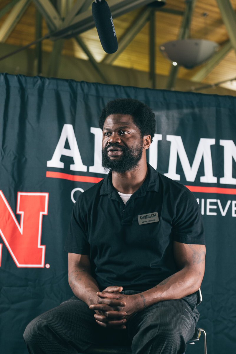 alumni_cap's tweet photo. Keyuo Craver, Mike Beran and Steve Warren talk about receiving their Alumni CAPs. #keyuocraver #mikeberan #stevewarren #alumnicap #gbr #blackshirts #cornhuskers #legends #success https://t.co/vmt25V8dMn