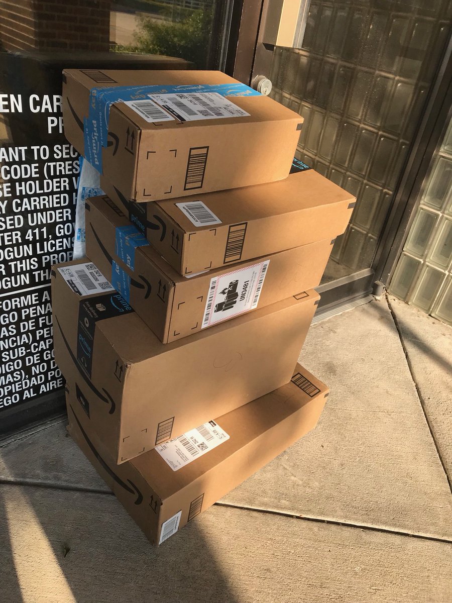 Our office manager received a notification from <a href="/amazon/">Amazon</a> that we had packages delivered at the office tonight at 6:27 p.m. Our offices close at 5pm. Luckily she went back to the office to retrieve them. #Unacceptable <a href="/AmazonHelp/">Amazon Help</a>
