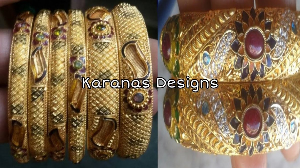 Karanas Designs On Twitter Karanasdesigns Bangles Designs