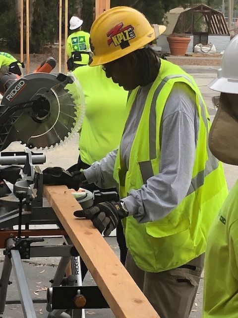 LAXSolutions's tweet image. Women In Non-Traditional Employment Roles' Long Beach cohort hard at work at their July 18 training. W.I.N.T.E.R. offers 10-week long pre-apprenticeship training for unions and other non-traditional careers. 

Interested participants may sign up here:  winterwomen.org