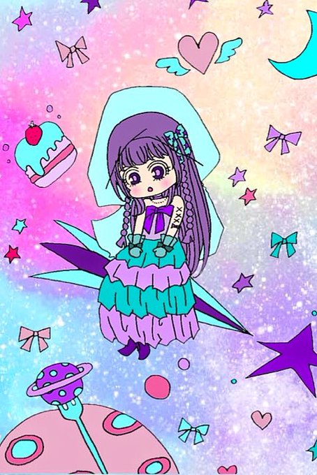 ゆめかわイラストのtwitterイラスト検索結果