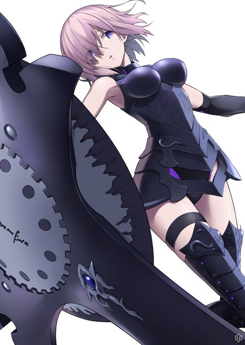 夏コミイラスト本進捗 マシュ 