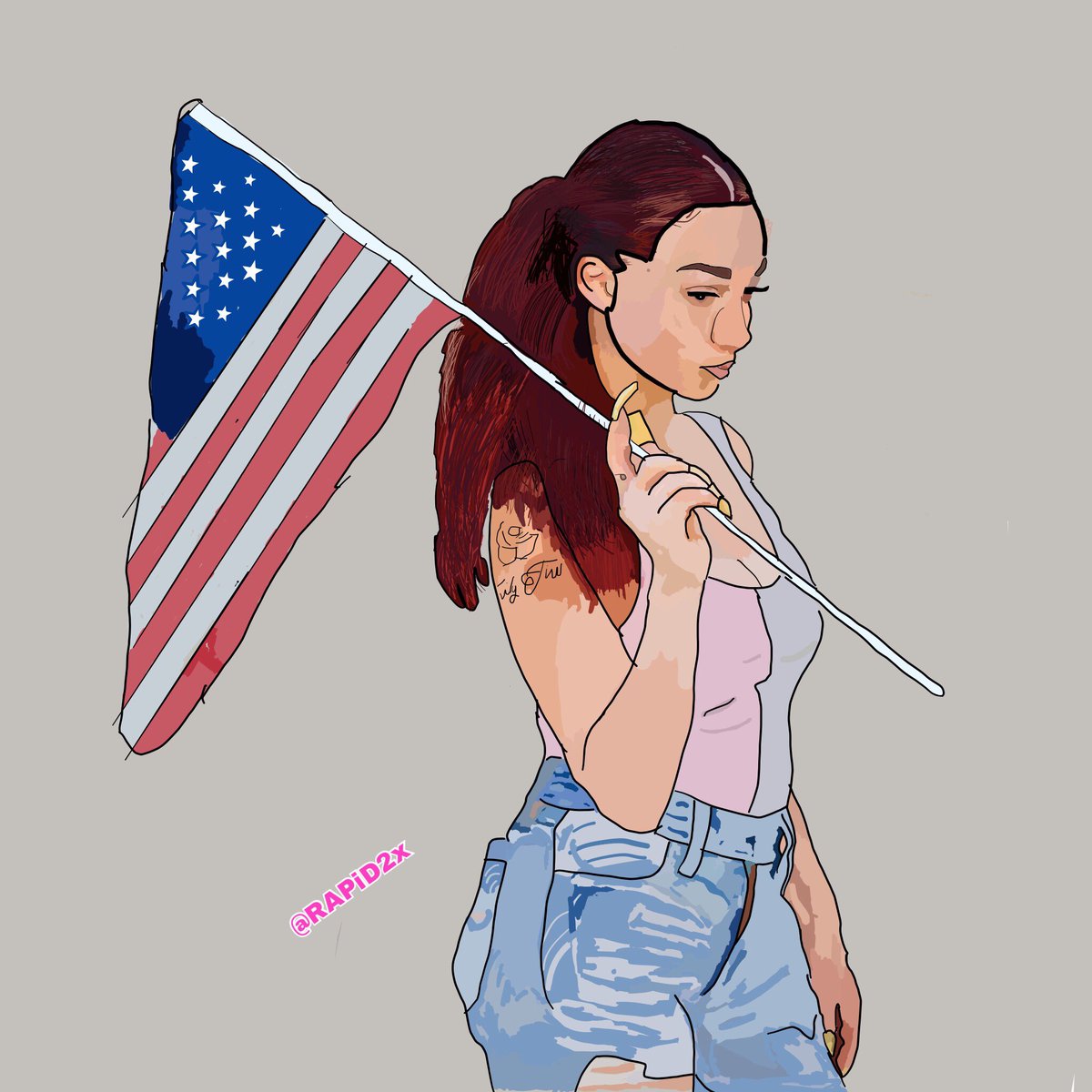 RAPiDFiREiSODMG's tweet photo. Like for Bhad Bhabie 
Retweet for Juice Wrld https://t.co/krLFQ4uogR