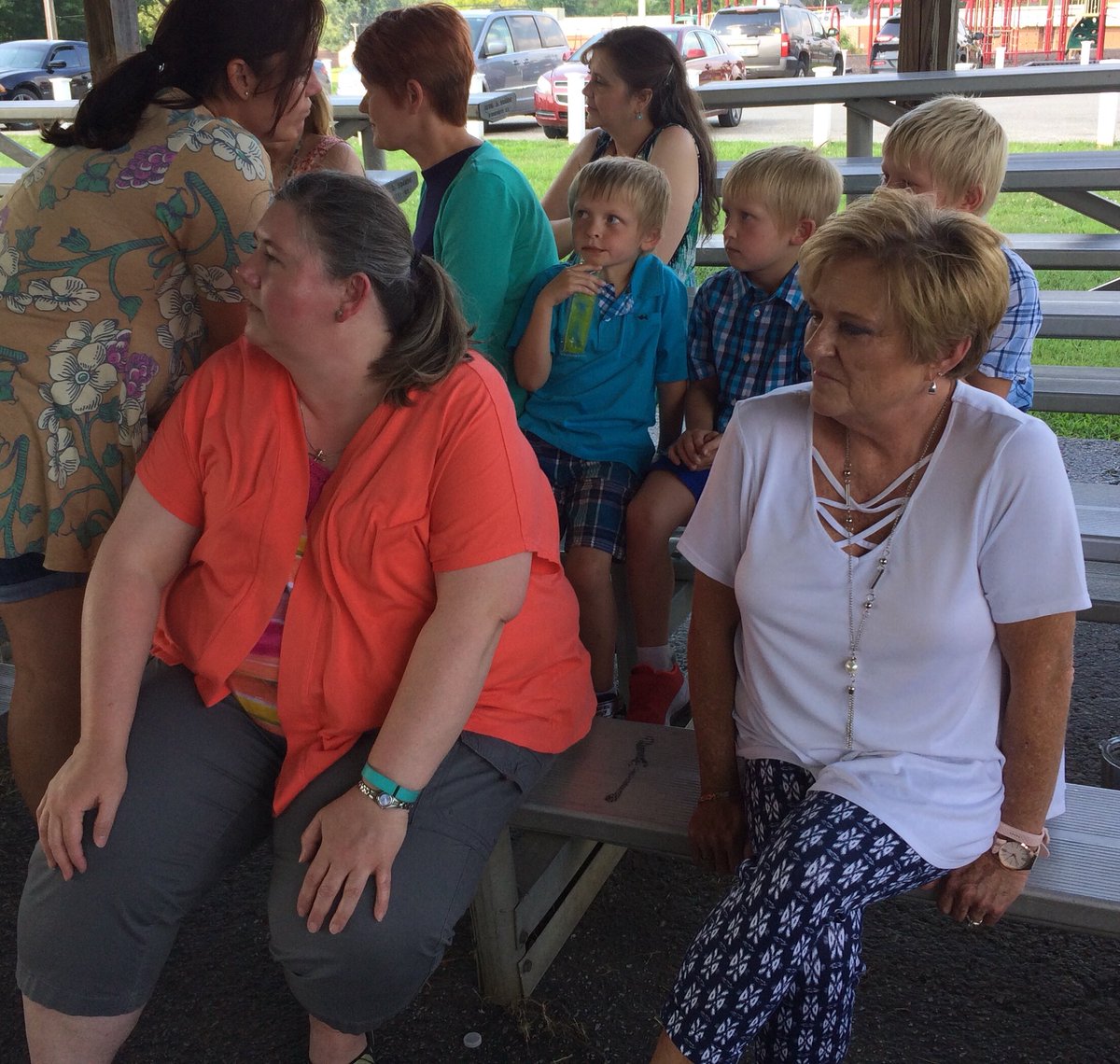 GeorgiannMcCord's tweet photo. #1WC Providence students, staff, and community welcome their new principal,  Ms. Nita Johnson, with “popsicles at the pavilion.”                    A “cool” welcome  to Ms. Johnson! https://t.co/Q0efhtZOJS