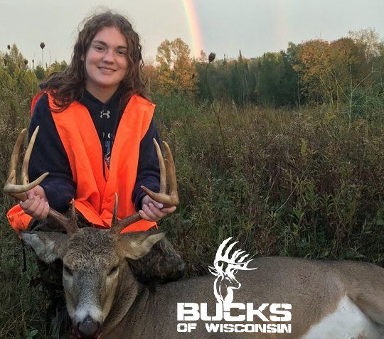 BucksofWI's tweet photo. #BucksofWisconsin wants to Hailey Manson on her #WisconsinMonster 10-point.
#BucksOfWisconsin https://t.co/zwouKYSkOD https://t.co/BXmDijwg1e