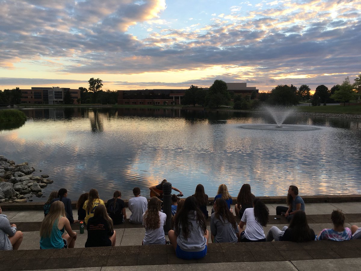 CedarvilleWS's tweet photo. Our team heads down to Costa Rica 🇨🇷 w/@cedarvilleGO in 2 days! That means our girls are back on campus for a few days to prepare for the trip. Happy to have all their smiling faces here again! #CUJackets #VilleViews https://t.co/1cO6d6nWIb