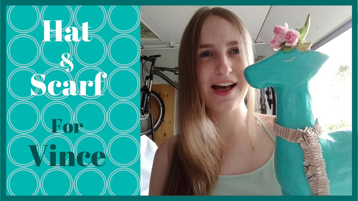 Yesterday I made a fleece hat and scarf for Vince!
Follow the link to watch the full video: youtu.be/hLB2nBi2e4w
#Vince #DIY #Craft #Sewing