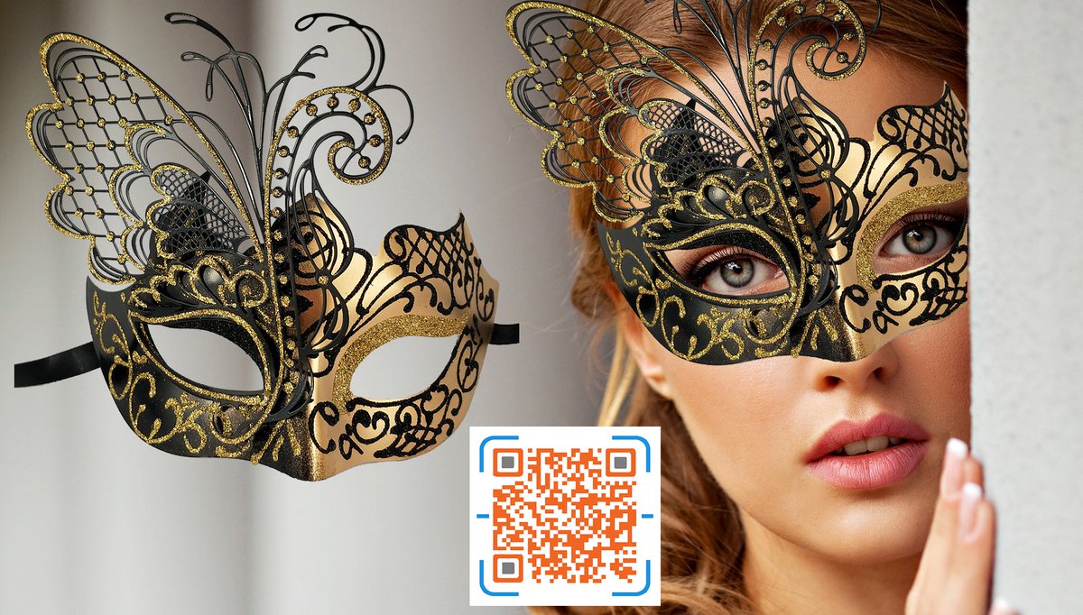 Masquerademask's tweet photo. Quality Venetian #masqueradeball mask #Sexy charming lady! To be your dream girl! #xvevina #xvevinamask https://t.co/TSHmhfqV9N