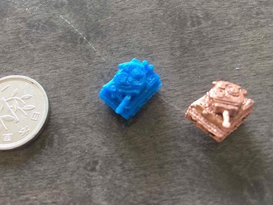 ロストワックス精密鋳造技術と3Dプリンタを融合させ、金型製作の時間とコストをかけずお客様のスペックの材質で1個から鋳造が可能です。
