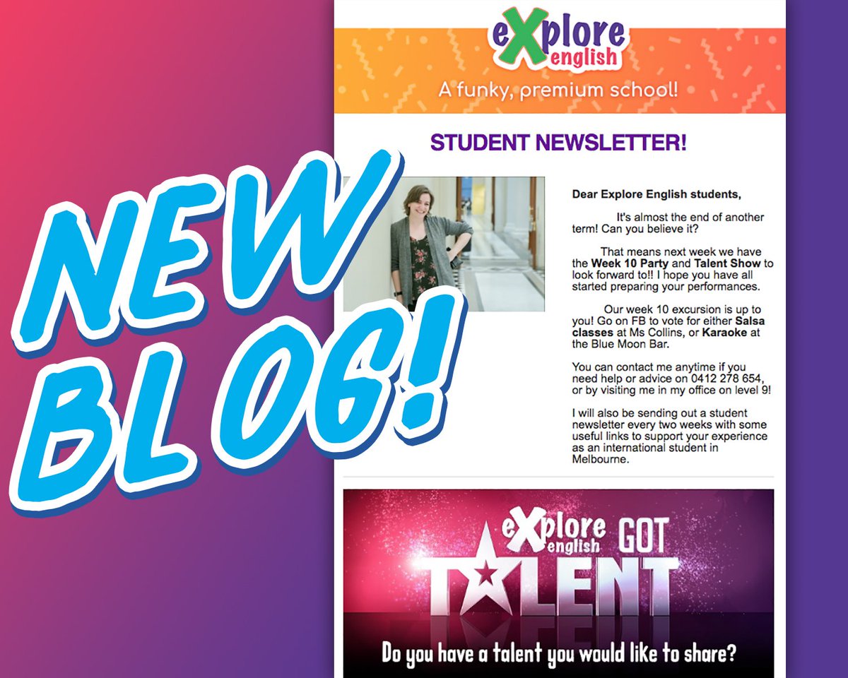 #EEnews | Hi Explorers! Check out the latest issue of Dechen's Student Newsletter, which features EE's Got Talent, Sit &amp; Stitch, Staying Safe and much more 😄📚
Read it at: bit.ly/EEblogs