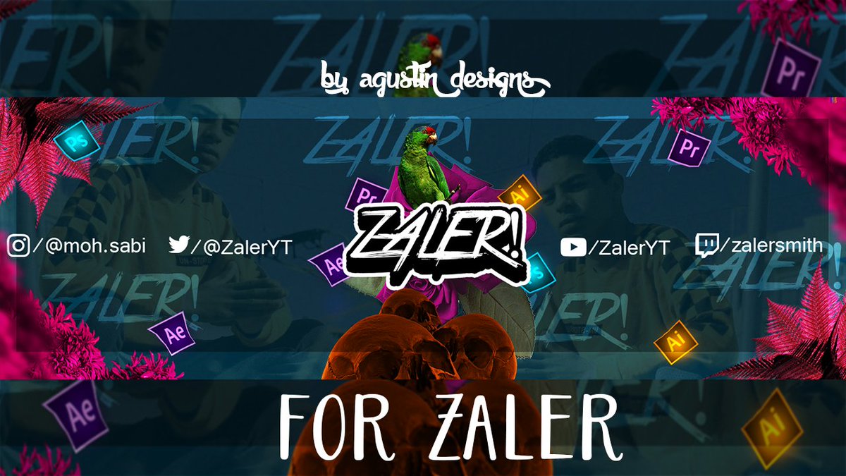 agustinDesigns's tweet photo. aqui un header para #zaler https://t.co/H6b6NTFxso