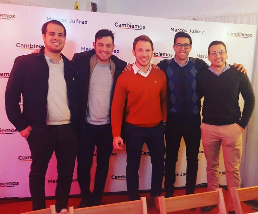 jprosanfco's tweet photo. Presenciamos en Marcos Juárez el lanzamiento de campaña de @DellarossaMsJz apoyando a nuestro candidato joven @ezecornaglia 💪 https://t.co/tcfCrXXW10