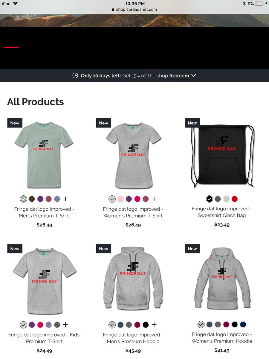 DatFringe's tweet image. We have dat merchandise from hoodies to iPhone cases