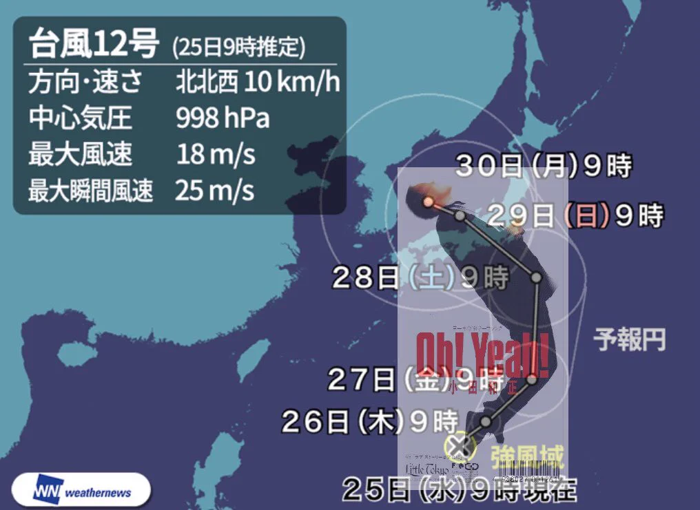 台風12号の反り方が小田和正に似ていたので重ねてみたｗｗやはり小田和正型！