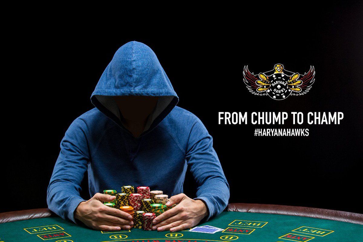 In poker one day you are a #chump and the next day you are a #champ, and that’s what makes all the difference ..
#HaryanaHawks #BeAHawk
#poker #pokerlife #pokerchips  #pokerplayer #pokertime  
#pokercards #pokerstar 
 #saturdayafternoon #SaturdayMotivation
#sundaymood #pokerindia