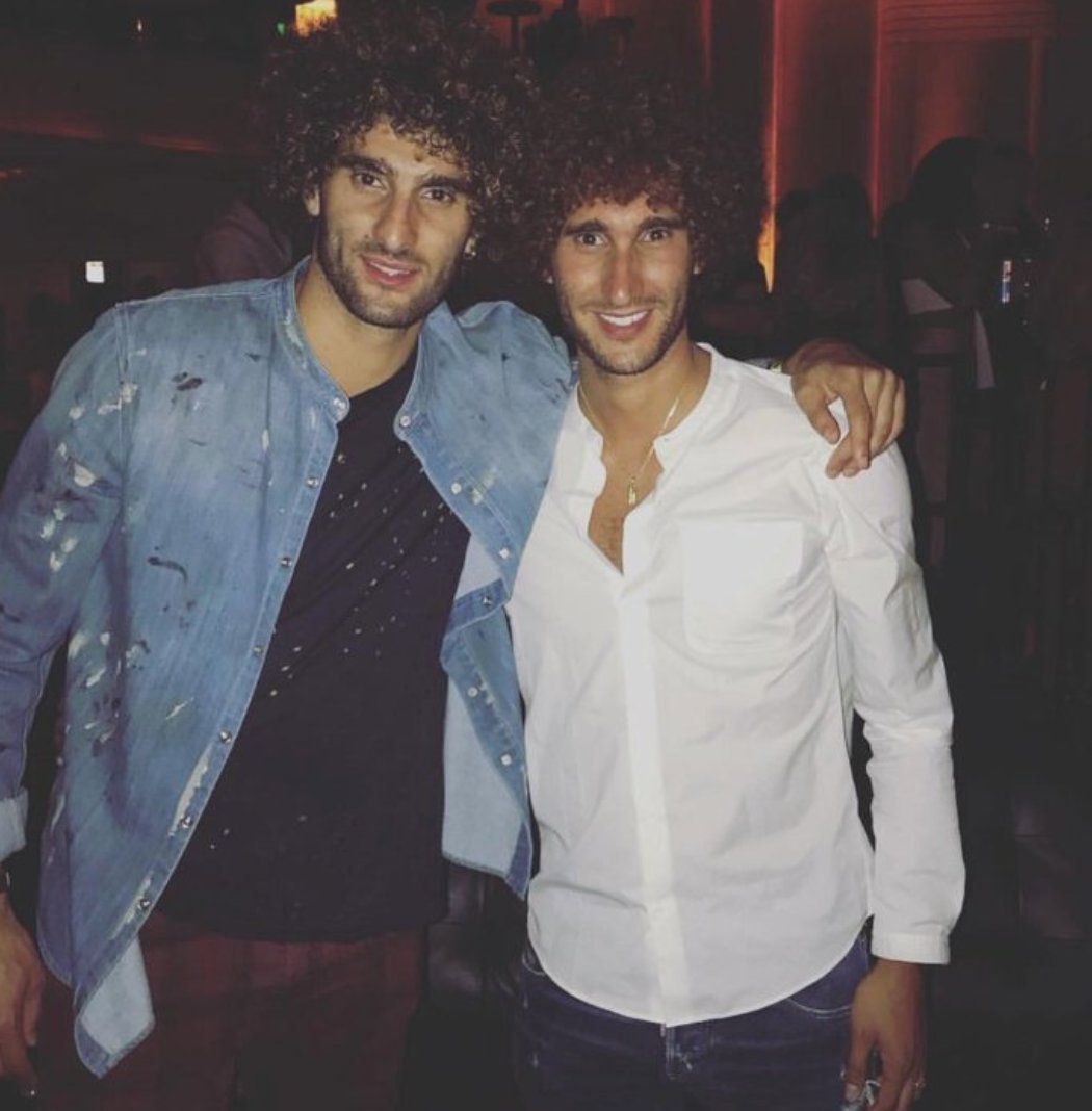FootballMemesCo's tweet photo. Marouane Fellaini's brother looks more like Fellaini than Fellaini looks like Fellaini. 😂 https://t.co/IKZagRWfZ2