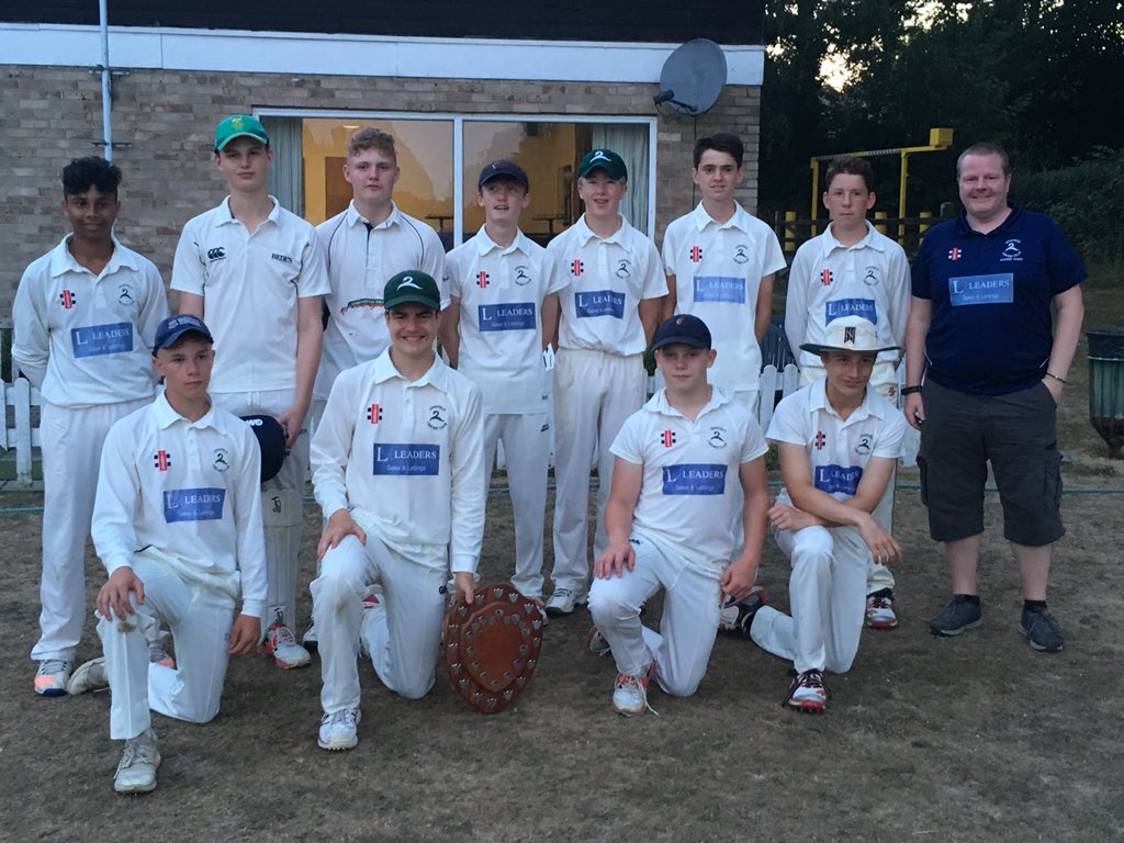 LCC_swans's tweet photo. @LCC_swans U15s beat @horshamcc to win the North &amp; Mid Sussex Cricket League Play Off Final 
@charlieweir6 is MOTM
#CygnetsToSwans https://t.co/SGfpiMdiGM