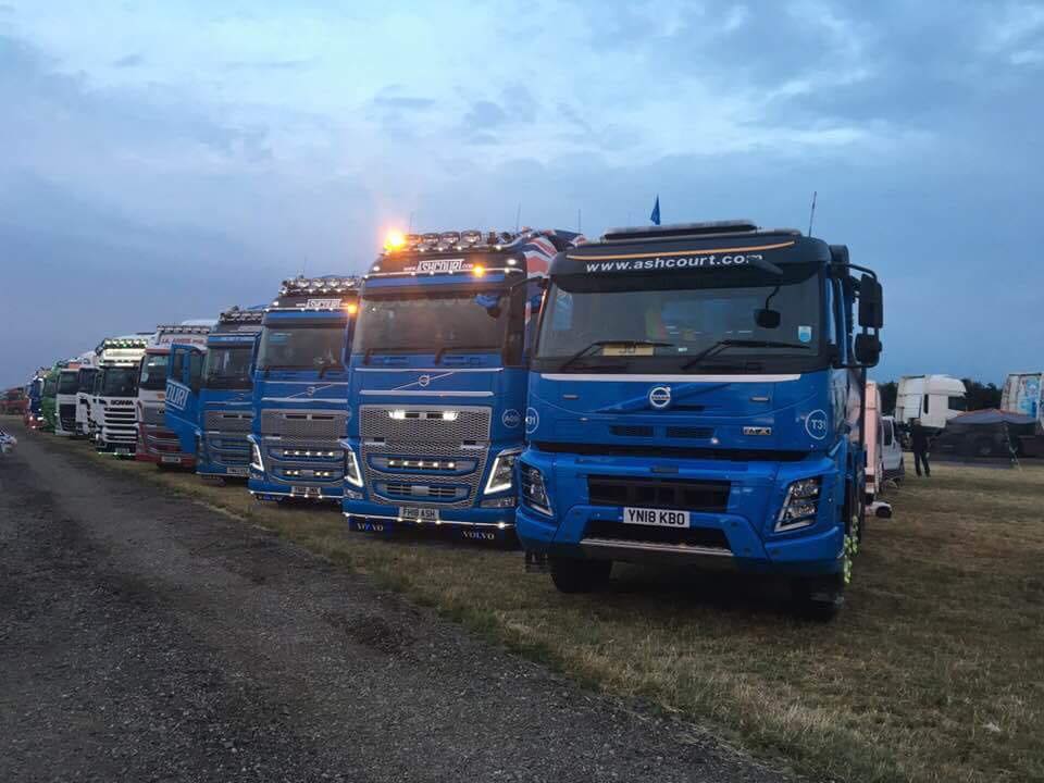 AshcourtGroup's tweet photo. Great few days at Convoy in the park, Donnington last weekend #Ashcourt #Haulage #Truckshow https://t.co/CY8fyIkWQu