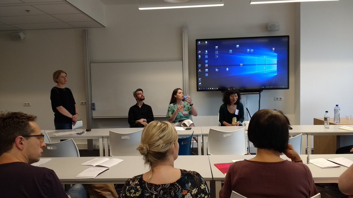 Writing the Environment panel discussion @iasil2018 with @johnsingle10 @LN_howley, and Yvonne Lai. #IASIL2018