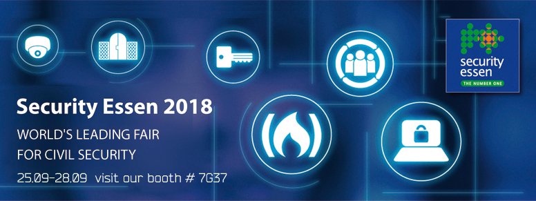 Oxgard team will take part in the largest international security exhibition Security Essen, which will be held in Essen, Germany 🇩🇪from September 25 -28, 2018.
We are exhibiting Oxgard equipment. Our stand number will be ▫️7G37▫️.
See you in Germany!😉