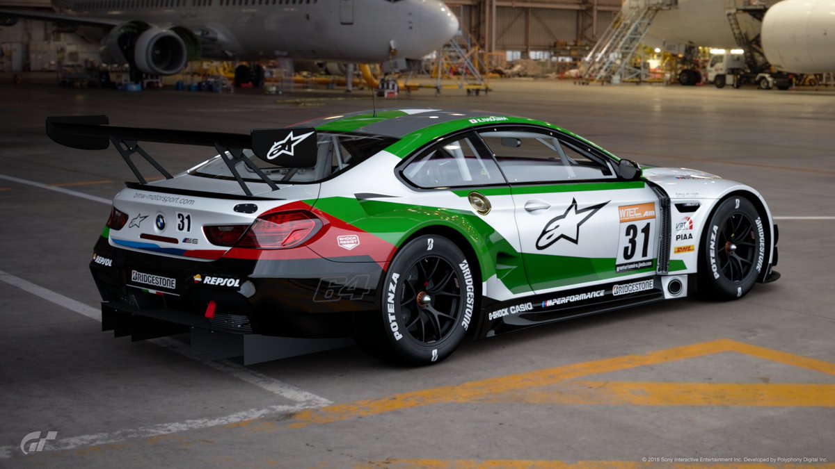 Voile_Starlight's tweet photo. Alpinestarsの故郷・イタリアでのレースに、イタリア国旗風のカラーを施したM6GT3で挑みます。#ira_wtec https://t.co/oaPOIfby1v