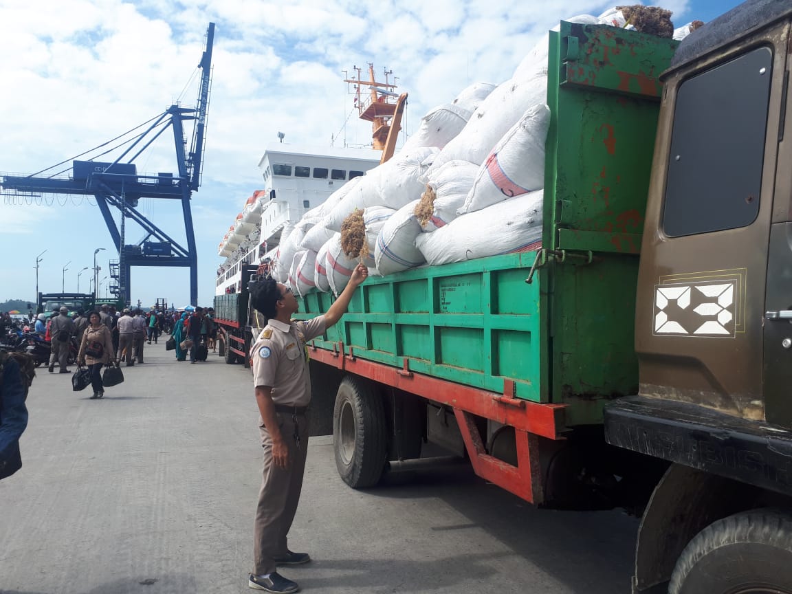 BKIPMTarakan's tweet photo. #OneHealthKIPM 
25.07.2018
Pengawasan di Pelabuhan Malundung Tarakan Via KM. Bukit Siguntang oleh ptugas @BKIPMTarakan 
#kerjagembira
#semakinsolid
#semangatbaru https://t.co/Lavz2YByxA