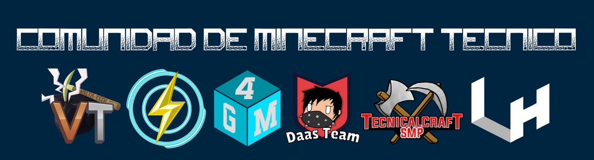 ThunderTechSMP's tweet photo. 🔥 Les informamos que con la colaboración de @VoltaTechSMP, @UnitedTechSMP, @G4MEMODE, @TecnicalCraft, @LastHopeSMP y @EDDxample hemos creado el Discord de la Comunidad de Minecraft Técnico!!
https://t.co/KnqYm8iO0a 🔥 https://t.co/Of7hwPUrzh