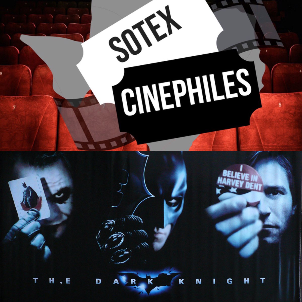 SotexC's tweet photo. https://t.co/T696WgqXdC checkout out the SoTex Cinephiles Podcast all about the incredible Dark Knight. Can’t believe it’s been 10 years!! #batman #cinephile #thedarkknight #thejoker https://t.co/m8YPqMDdQM