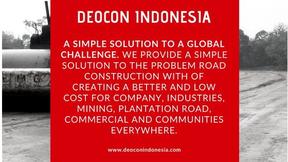 We provide a simple solution to the problem road construction with of creating a better and low cost for company, industries, mining, plantation road and communities everywhere Sabang - Merauke.
#deoconindonesia #soilstabilizer #soilstabilization