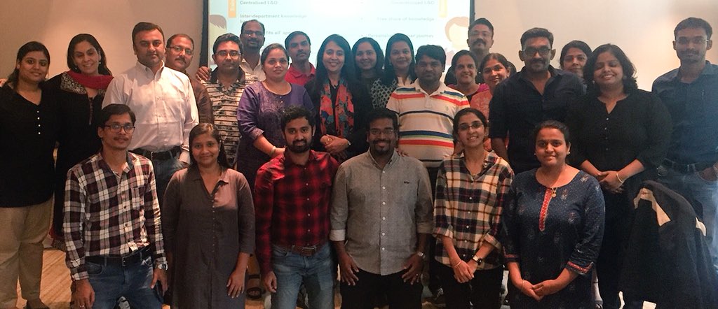 shweta_hr's tweet photo. And this how we end our last class of CLDP by KPMG Learning Academy. Thanks @nishchae @HarlinaSodhi @nishathusmani1 @kumarsushma79 #LearningOnPoint https://t.co/yCTsNZdASa