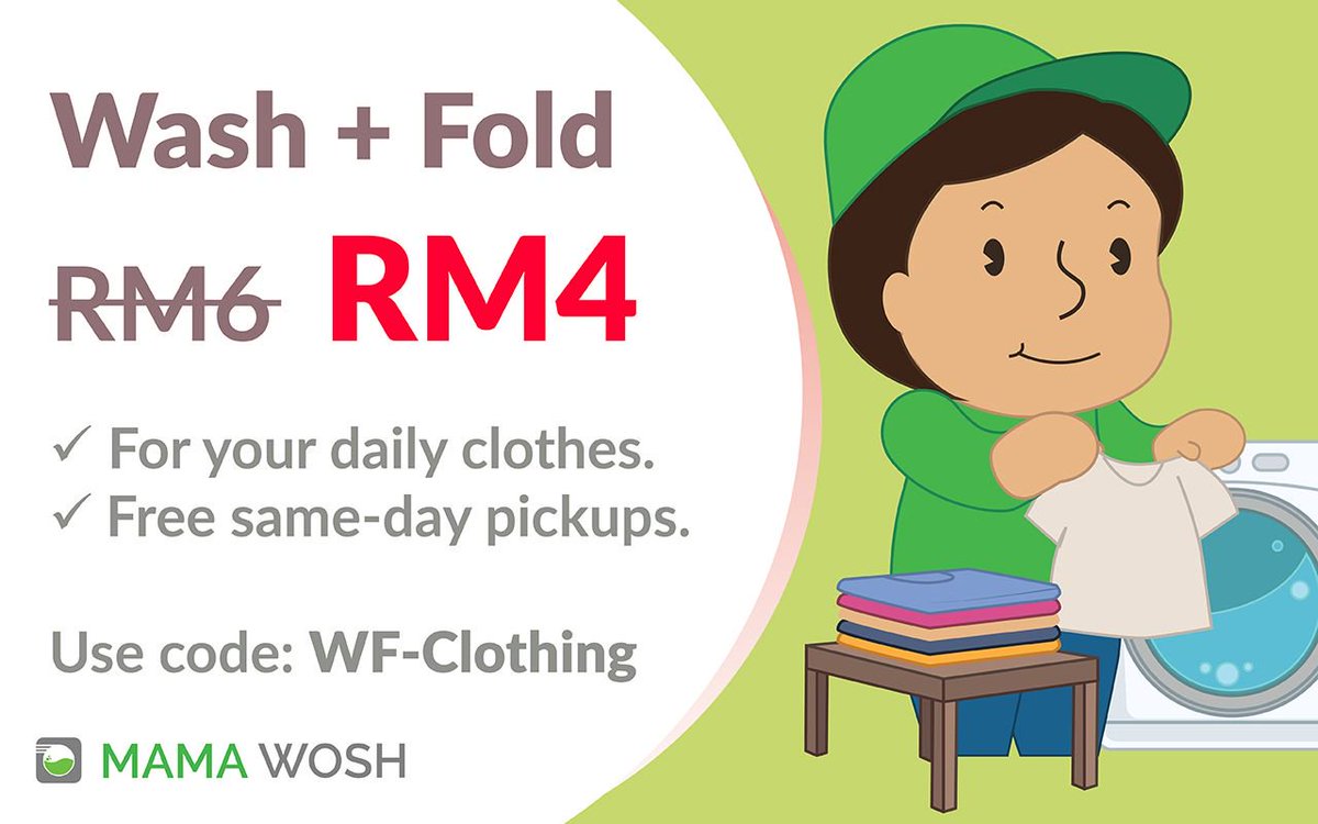 mamawosh's tweet photo. Hear ye, Hear ye!📣

Feeling lucky today? You should be!😝

Because we're offering 35% off on Wash + Fold and more promotions on any type of service you need.

Click here for full details: https://t.co/UogWwBQRMT

#mamawosh  #laundrydelivery  #laundrywashing  #dryclean https://t.co/rXTCUw55gR