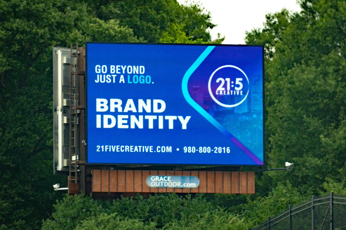 21fiveCreative's tweet image. When you see your business on a billboard 😱😁