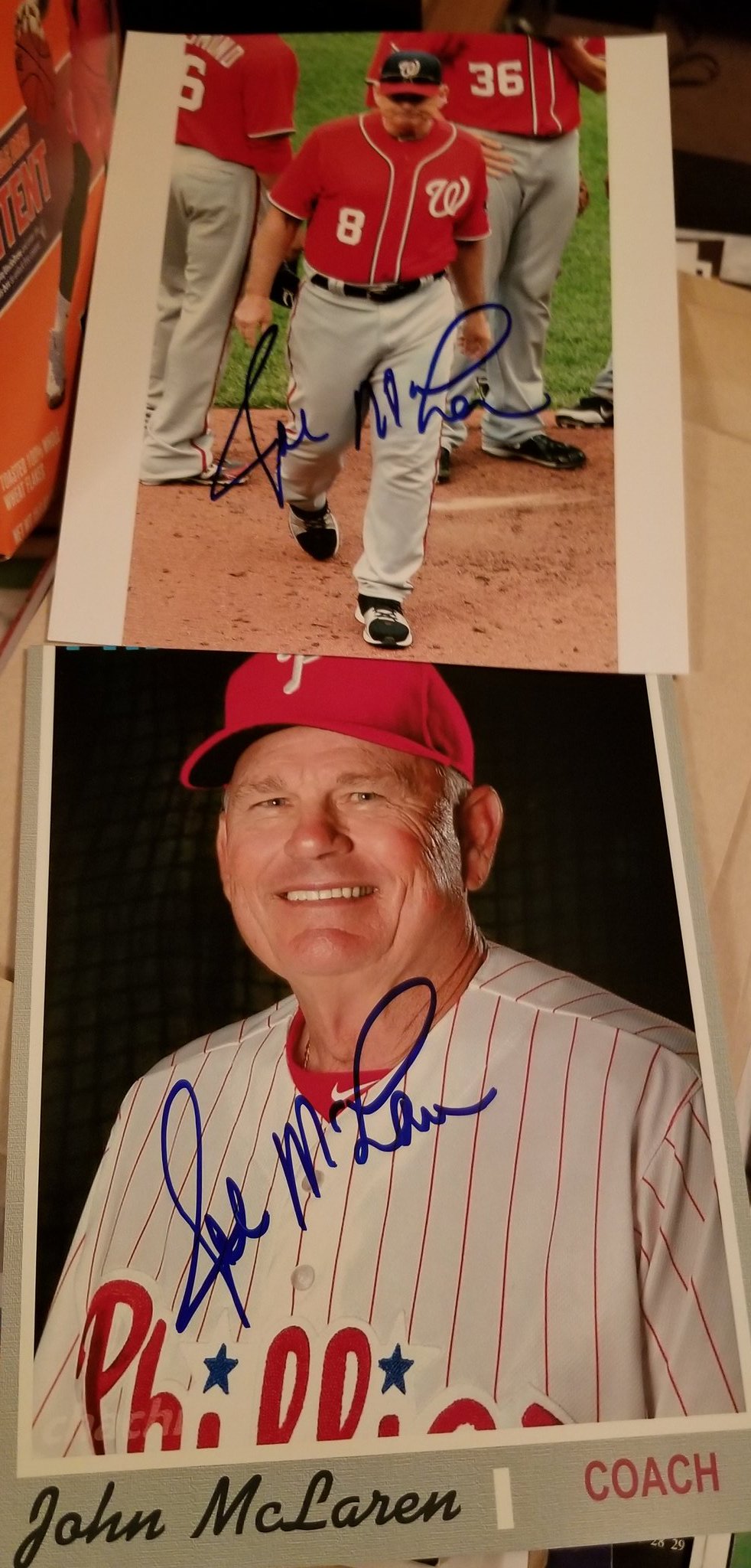 Michael Wynne On Twitter Former Mlb Skipper John Mclaren 1st