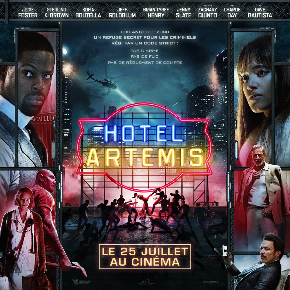 Sortie en France aujourd'hui du film <a href="/hotelartemismov/">Hotel Artemis Movie</a> ! On en connait 5 qui iront le voir bientôt ! Les gagnant(e)s du concours sont : @SeedOfTilly <a href="/francart3/">Shanicenat</a> <a href="/dubohesypehy/">Nini</a> <a href="/zihihevebiqo/">Yoyo</a> <a href="/margaux_kienlen/">Margaux</a>     FÉLICITATIONS! Contactez-nous en MP pour nous donner vos adresses.