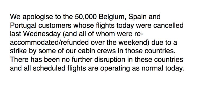 Di7_HReX0AE0eWz?format=jpg&name=small Ryanair cumpre ameaça. Greve leva a despedimentos na Irlanda