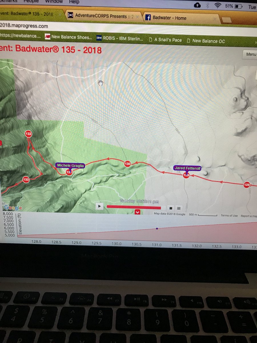 drosete's tweet image. Michele as pulled away....what an amazing @badwater finish but it’s wont be over until one someone crosses the finish line. #badwater135