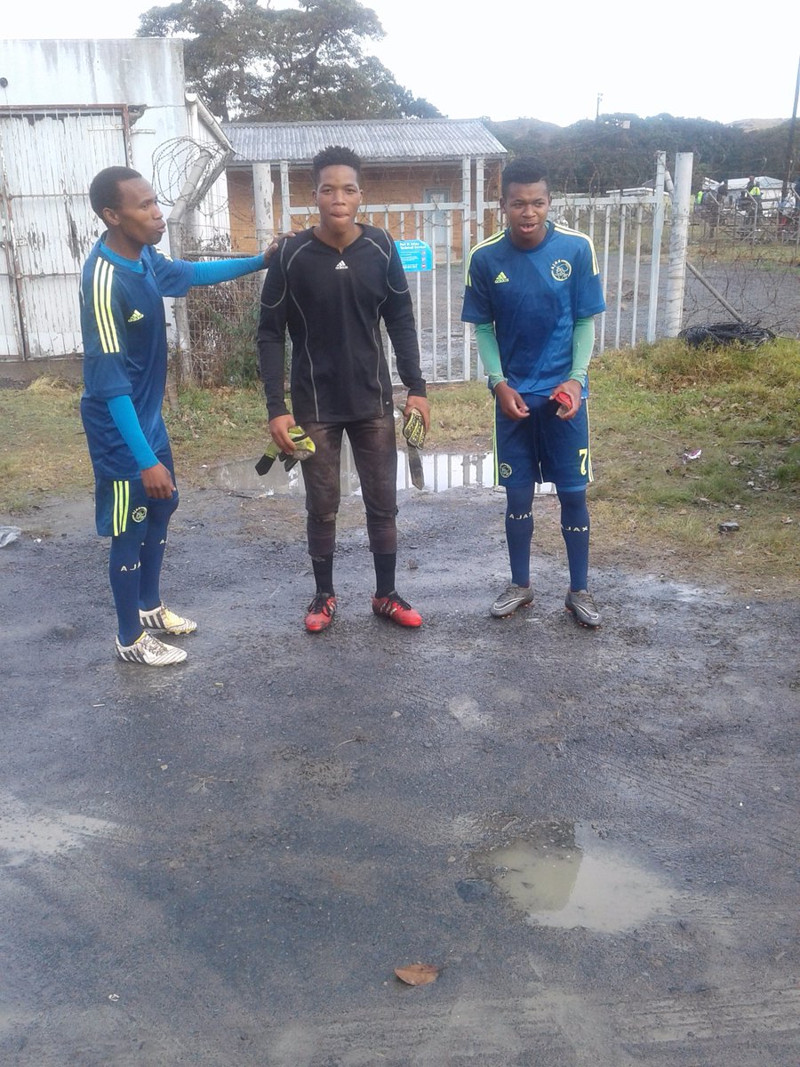 SesethuTshisa's tweet photo. Its happening this coming weekend again!! #7 

@PortStJohns_SA supporting team @ajaxcapetown on the kit
@adidasfootball https://t.co/mlHZKYF9Ty