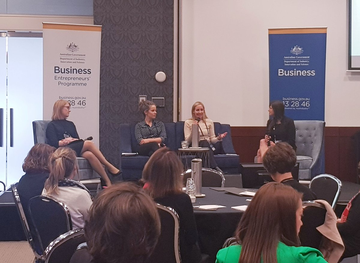 business_gov_au's tweet photo. What are virtual marketplaces & what opportunities do they provide for #AusBiz SMEs? No need for guesswork after the panel at #EPForum18 chaired by @cmack4life explored emerging ecommerce platforms. https://t.co/XlI5rMC7hD