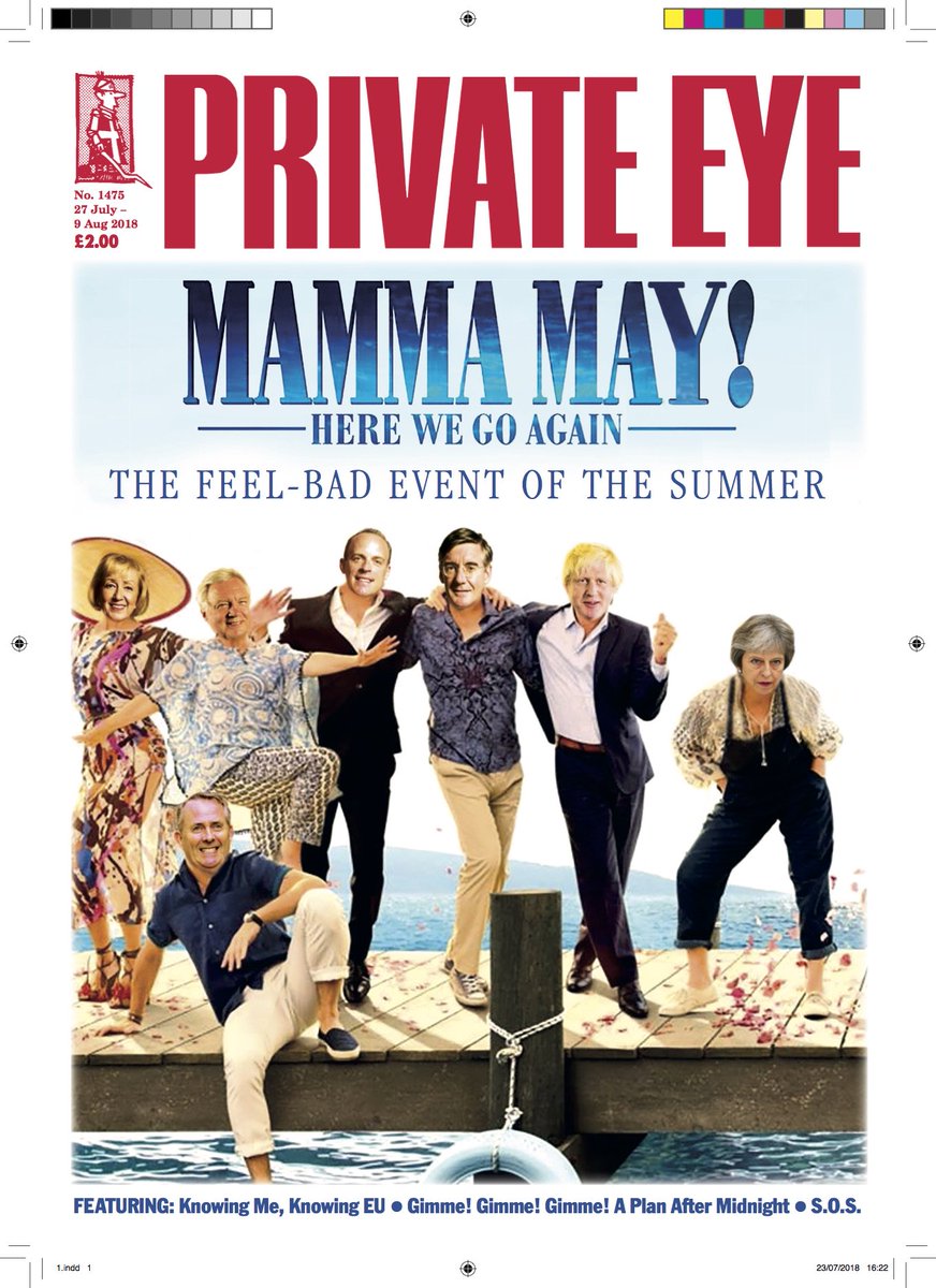 The new Private Eye is in shops today, an Abba-solute bargain at just £2!