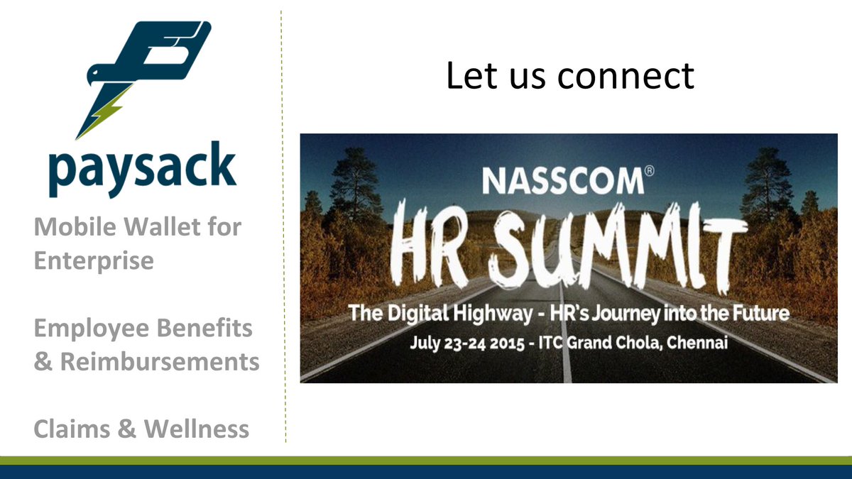 Looking forward to engage with an awesome bunch of people at the @nasscom HR Summit 2018 @ Chennai. @Paysack #enterprisewallet #employeebenefits #corporatecard #wellness #claimsmanagement #insurance #NASSCOMHRSummit