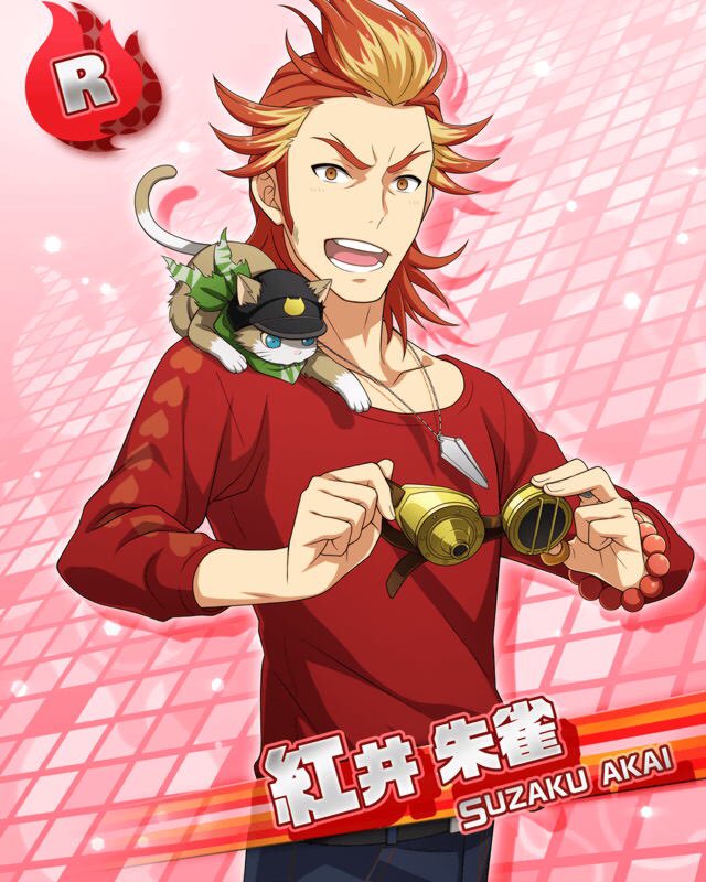 SideM_R_bot's tweet photo. 【ｽﾁｰﾑﾊﾟﾝｸ】紅井 朱雀 https://t.co/NE4FfEZNi8