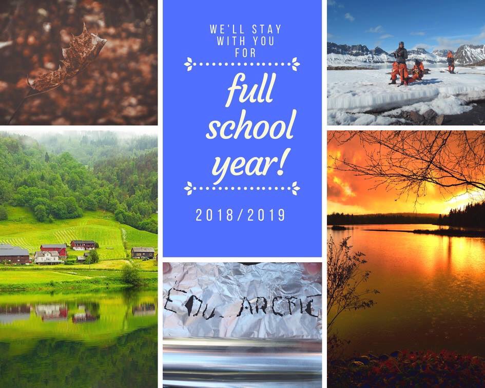 eduarctic's tweet image. EDU-ARCTIC project is staying with you for the next FULL SCHOOL YEAR! 😍🤗🤩 #STEMisFUN
Thanks to 🇪🇺️ European Commission who accepted our request we may continue till the end of 2018/2019 school year!
We're so excited. Stay tuned!#teachers #polarresearch #h2020