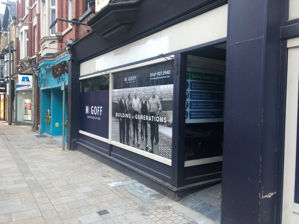 Doing our bit to regenerate #Altrincham