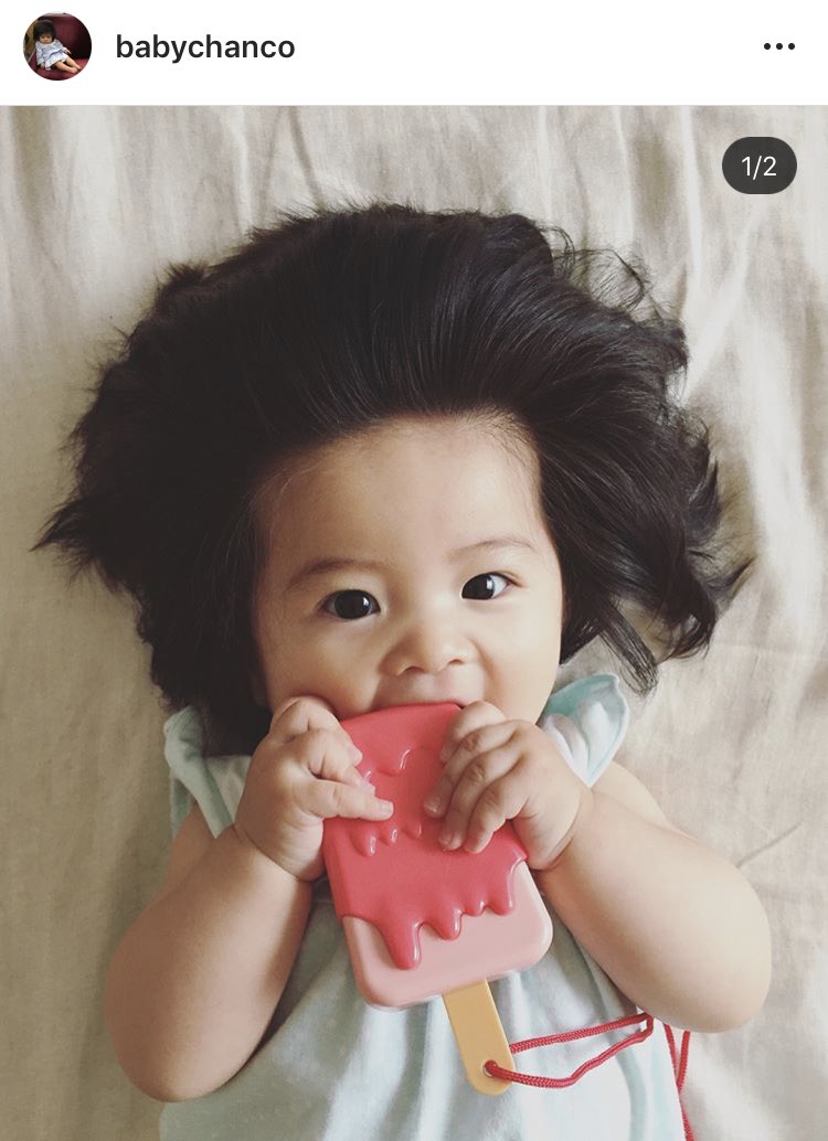 坂口ジャス子 アメリカにいる友達から 日本にすっごく有名なボンバヘッドな赤ちゃん いるんでしょ と教えられたアカウントを覗くと そこには私より髪の毛がある7ヶ月の赤ちゃんがいた T Co Pd8wazfpli Twitter